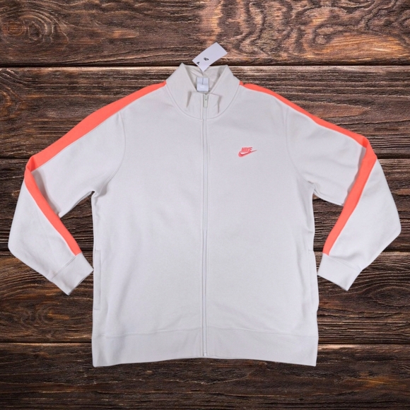 NWT NIKE SPORTSWEAR FULL ZIP FLEECE JACKET - Picture 1 of 9